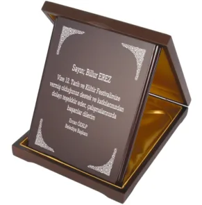 009-ah ahşap plaket
