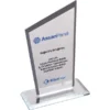Kristal Plaket 12 x 19 cm
