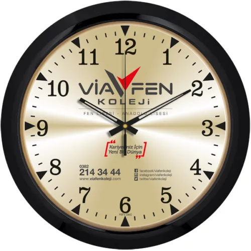 V30-506-SMZ Plastik Duvar Saati