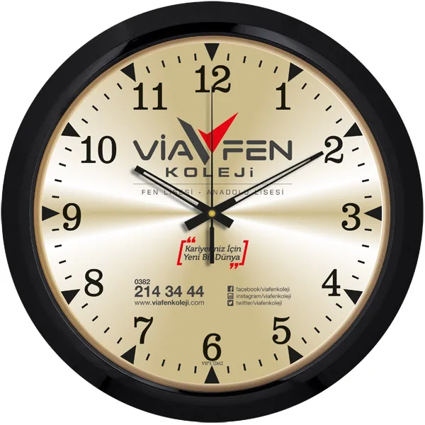V30-506-smz plastik duvar saati