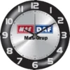 V30-528-DGM Bombe Cam Duvar Saati