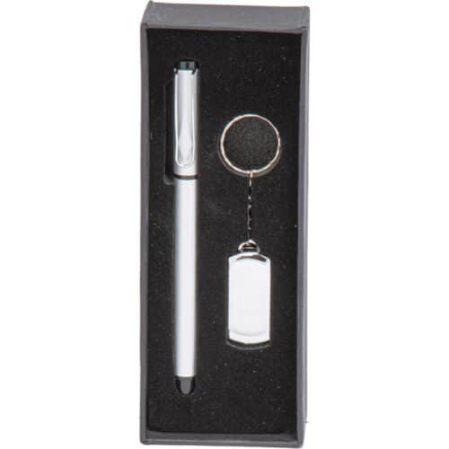 Promosyon Metal USB Bellek ve Kalem Seti 8210-32GB