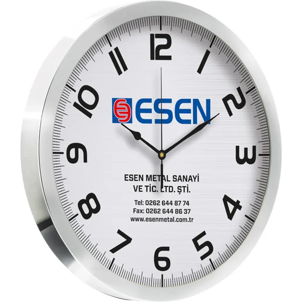 Aplus Promosyon Ürünleri 💠 V30-940-b metal duvar saati