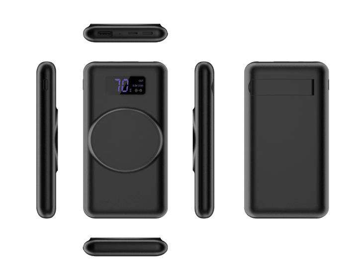 St-10w  10000 mah kablosuz şarj powerbank