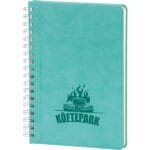 Bağcılar-17×24-TRK Turkuaz Spiralli Tarihsiz Defter