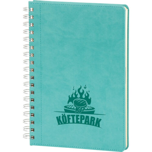 Bağcılar-17×24-TRK Turkuaz Spiralli Tarihsiz Defter