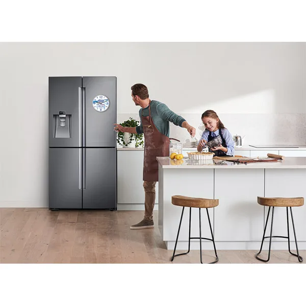 Bs-270 yuvarlak buzdolabı saati