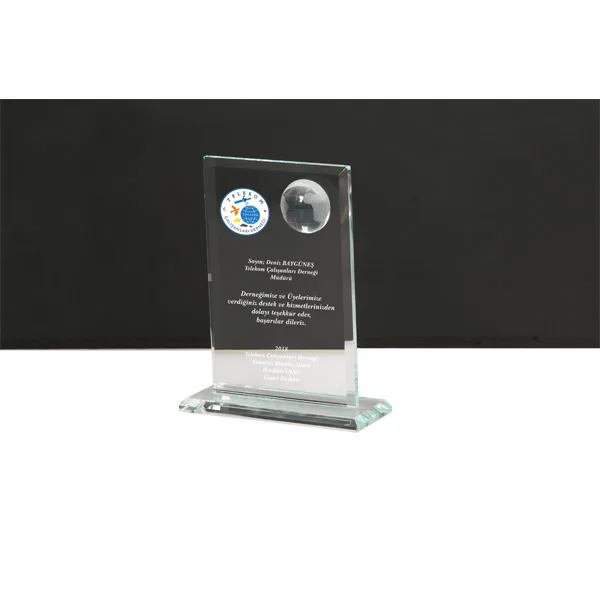 Ekt-127 kristal plaket