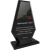 EKT-280-FM Füme Kristal Plaket