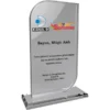 EKT-290 Şeffaf Kristal Plaket