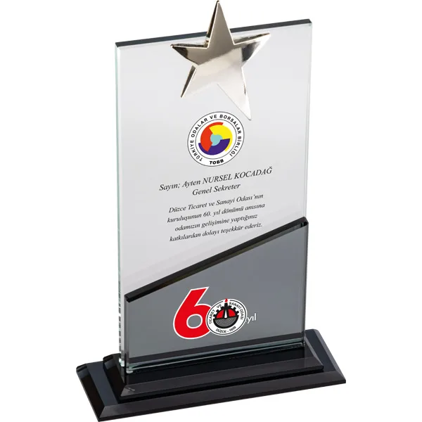 Ekt-480 kristal plaket