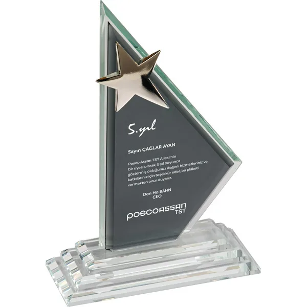 Ekt-660 kristal plaket
