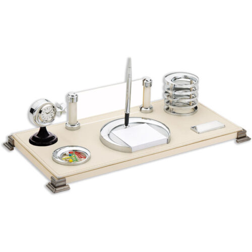 0071 Hilal-KRM Krem Deri Masa Seti