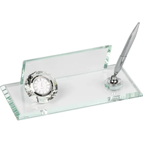 KM-95 Şeffaf Kristal Masa Seti