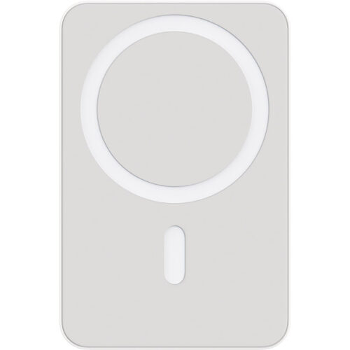 Promosyon Powerbank Beyaz 5.000 mAh MagSafe Hızlı Şarj