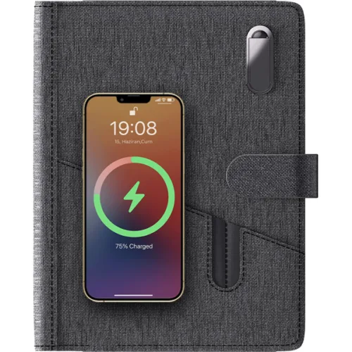 PWB-235 Koyu Gri Powerbank Organizer