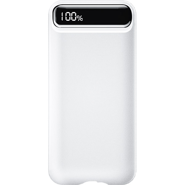 Promosyon powerbank beyaz 10. 000 mah lcd ekran