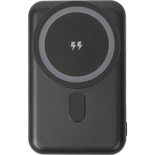 Promosyon Powerbank Siyah 5.000 mAh MagSafe Hızlı Şarj