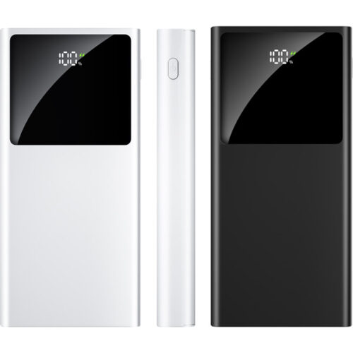 Promosyon Powerbank Siyah 10.00 mAh LCD Ekran