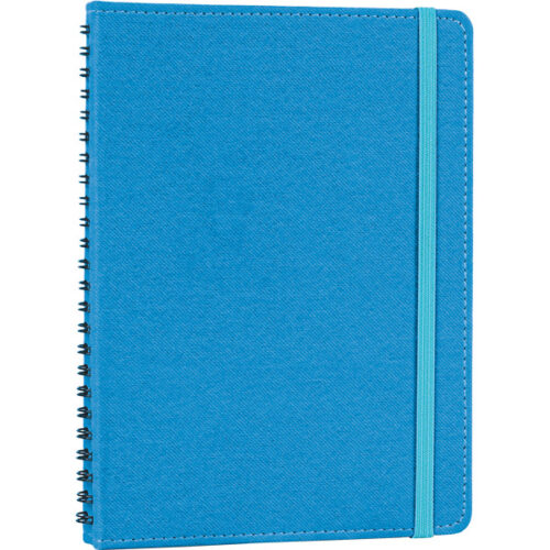 Promosyon gizli spiralli defter mavi sirkeci-mv