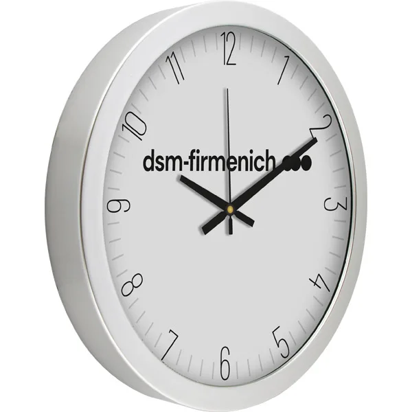 Aplus Promosyon Ürünleri 💠 V30-570-g gümüş metalize duvar saati