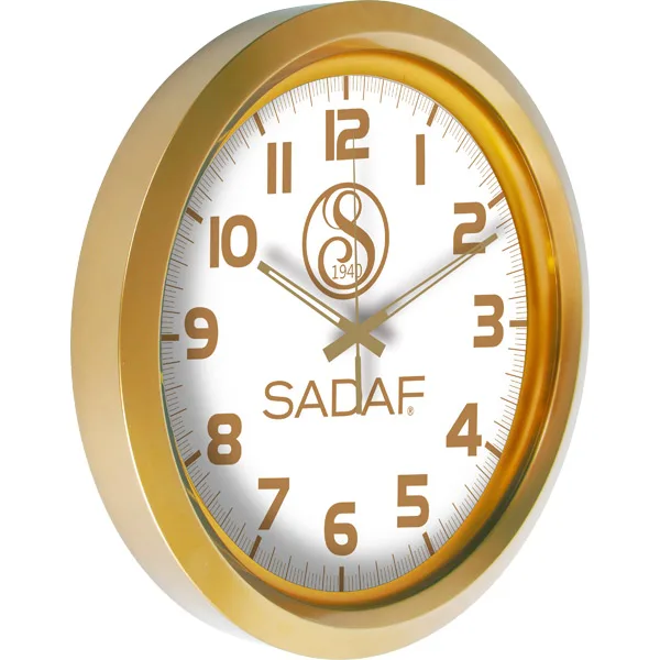 Aplus Promosyon Ürünleri 💠 V30-742-a altın metalize duvar saati