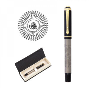 Aplus promosyon ürünleri • kabartma figurlu metal roller kalemler tugra desenli