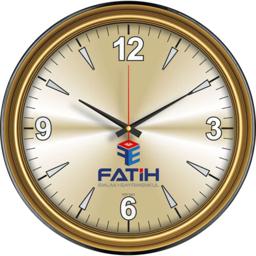Plastik Duvar Saati V30-604-A