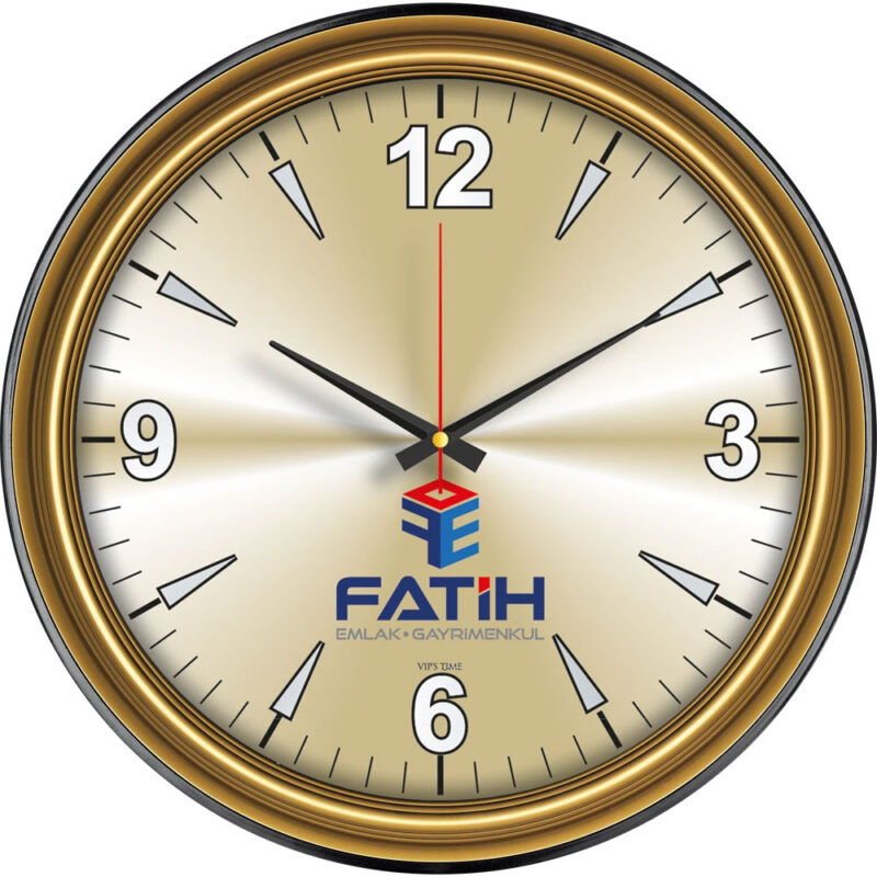 Plastik Duvar Saati V30-604-A