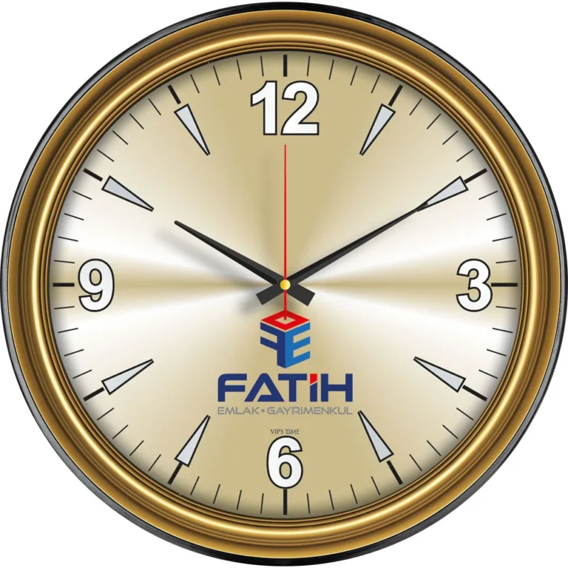 Plastik duvar saati v30-604-a