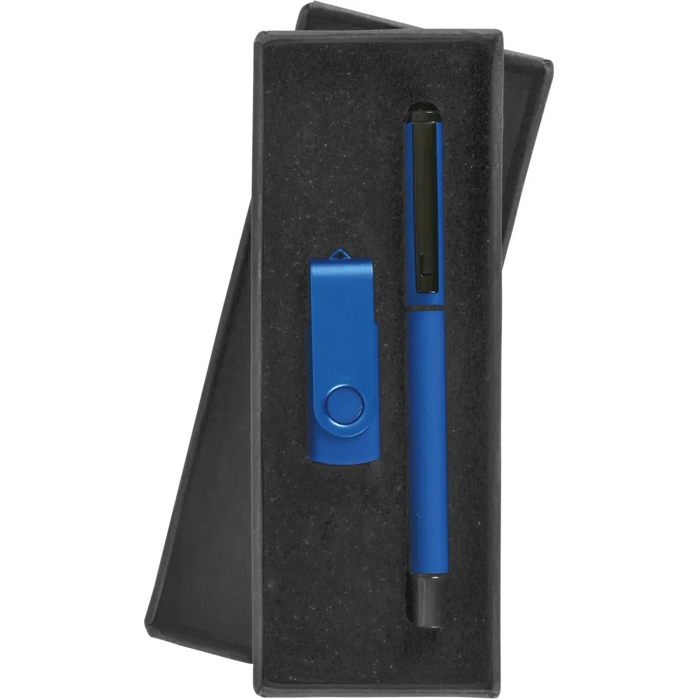 Usb kalem set lacivert 9210-16gb-l