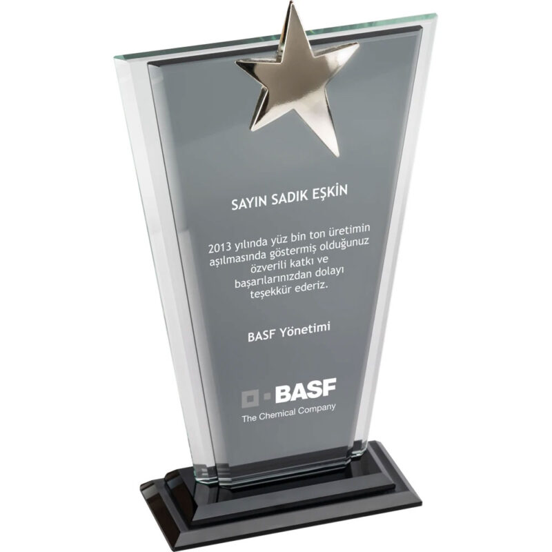 Kristal Plaket Ekt-210