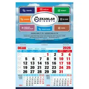 Aplus promosyon ürünleri • gemici takvim modelleri