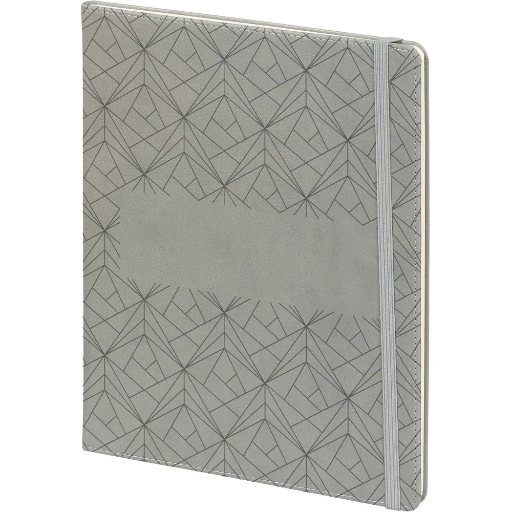 Tarihsiz defter gri güngören-desenli-g