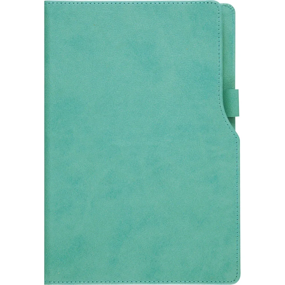 Tarihsiz defter turkuaz yeşil kısıklı-trkysl
