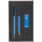 9220 Lacivert USB Kalem Set