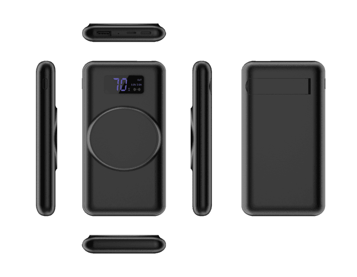 St-10w  10000 mah kablosuz şarj powerbank