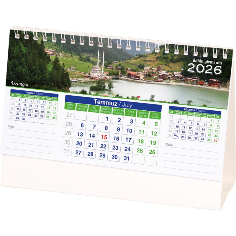 Amt-01-tb taslama – beyaz manzara masa takvimi
