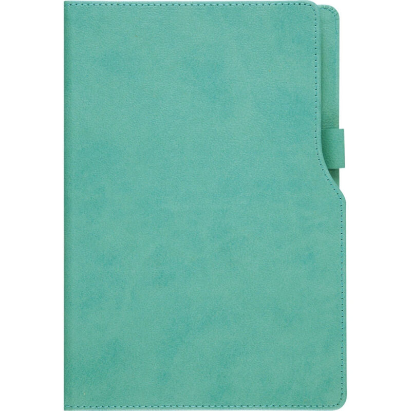 Kısıklı turkuaz yeşil tarihsiz defter