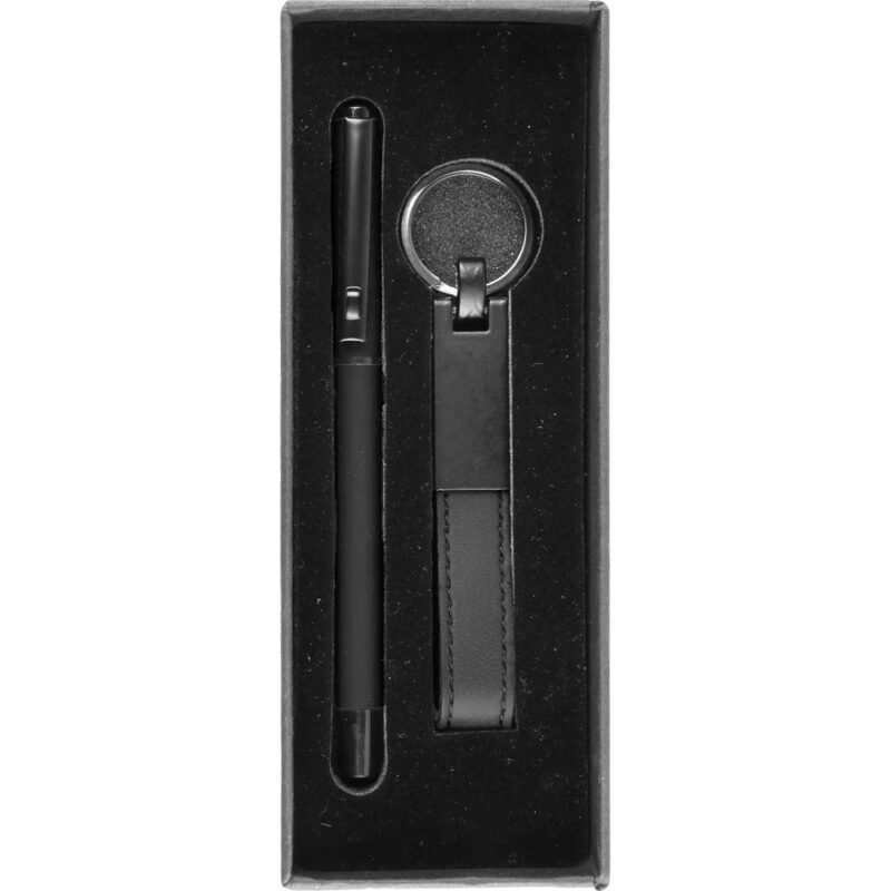 APLUS PROMOSYON ÜRÜNLERI » 0510-240 17,5 x 6,5 x 3 cm siyah hediyelik set