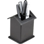 D-3101 7,5 x 9 x 11 cm Deri Kalemlik