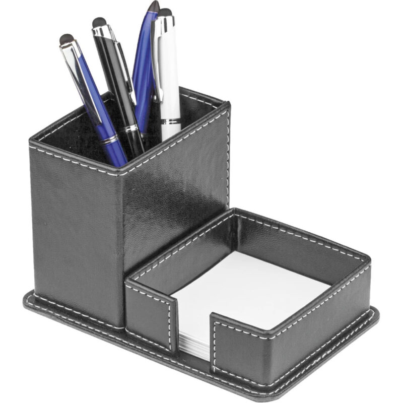 D-3170 9,5 x 10,5 x 23,5 cm deri kalemlik ve notluk