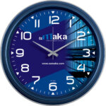 V30-504-GL Ø 46 cm Plastik Duvar Saati