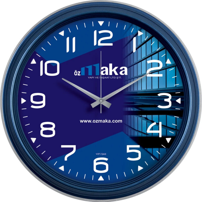 APLUS PROMOSYON ÜRÜNLERI » V30-504-gl ø 46 cm plastik duvar saati