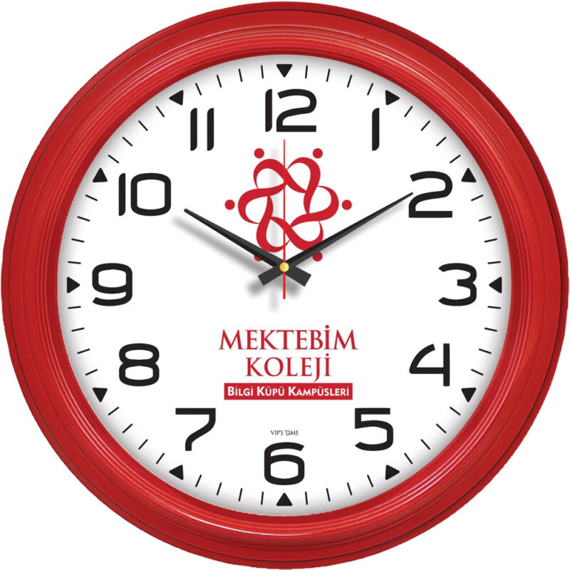 APLUS PROMOSYON ÜRÜNLERI » V30-504-k ø 46 cm plastik duvar saati