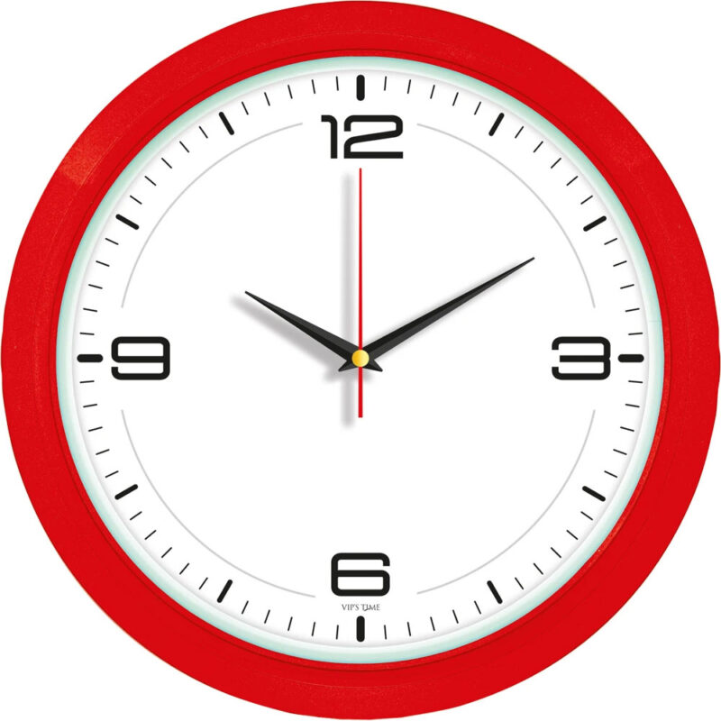 APLUS PROMOSYON ÜRÜNLERI » V30-506-k ø 35 cm plastik duvar saati