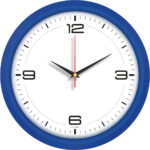 V30-506-L Ø 35 cm Plastik Duvar Saati