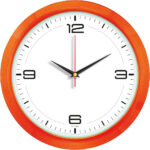 V30-506-T Ø 35 cm Plastik Duvar Saati