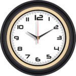 V30-509-S Ø 40 cm Plastik Duvar Saati