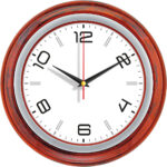 V30-510-AH Ø 28 cm Plastik Duvar Saati